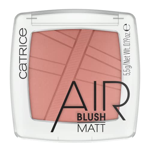 Catrice | AirBlush Matt | Blendable, Könnyű, Tartós Powder Blush a Természetes & megörökít | Vegán & Kegyetlenség