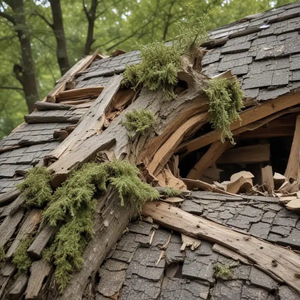 Addressing Roof Damage from Fallen Trees and Debris Impacts